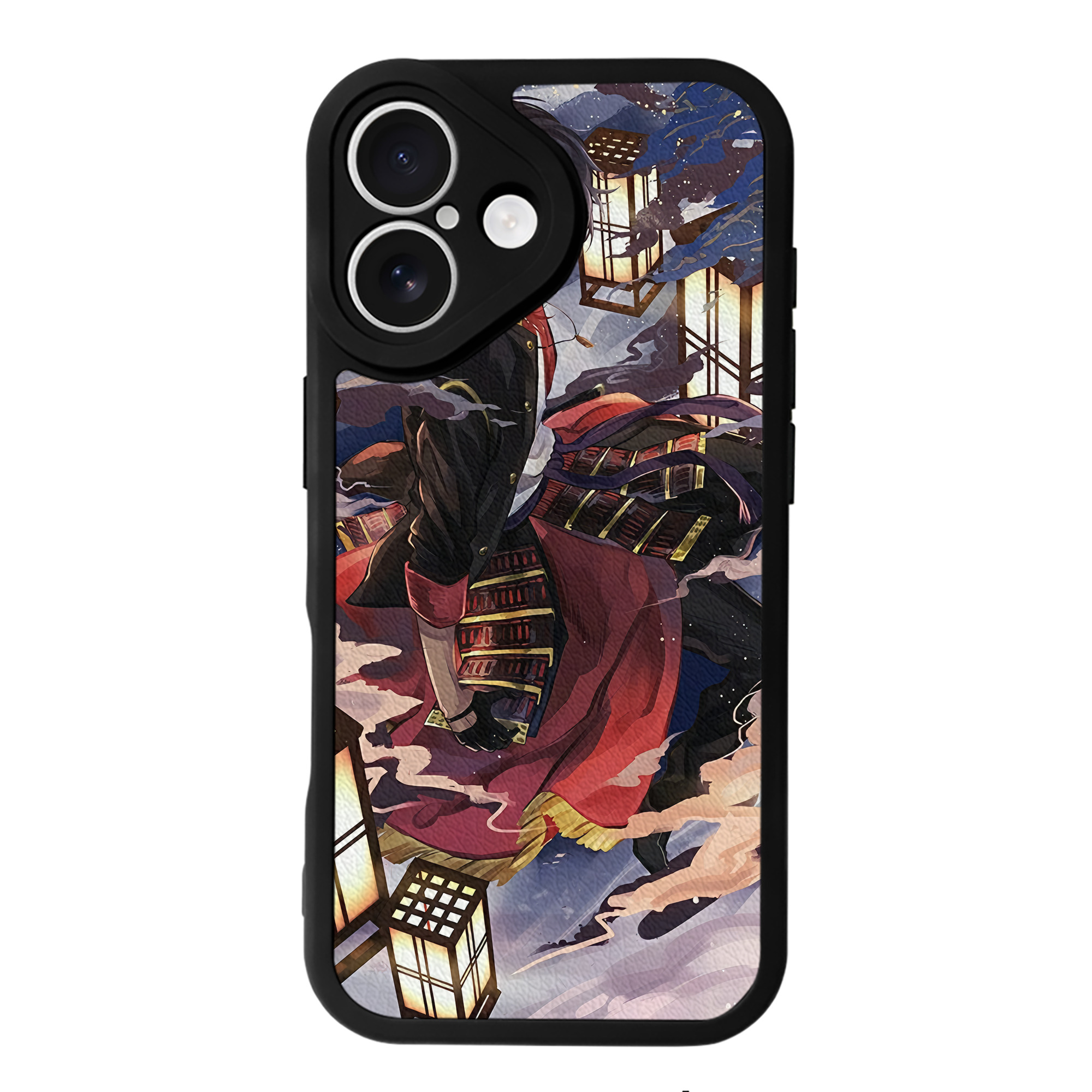 （画像用） 刀剣乱舞 Touken Ranbu 【iPhone 16シリーズ対応】シリコンスマホケース（レザー調） 材質：シリコン
